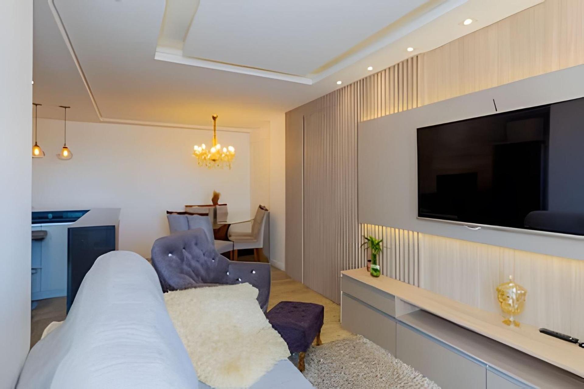 Espacoso & Aconchegante - 3 Quartos C/ Ar Condicionado - Ate 12 Pessoas Apartamento *